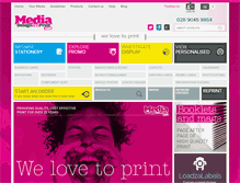 Tablet Screenshot of mediadesignandprint.com